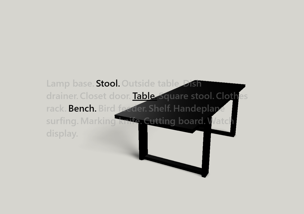 Furniture Showcase